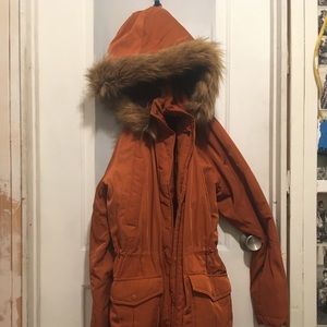 Orange Winter Coat or Parka